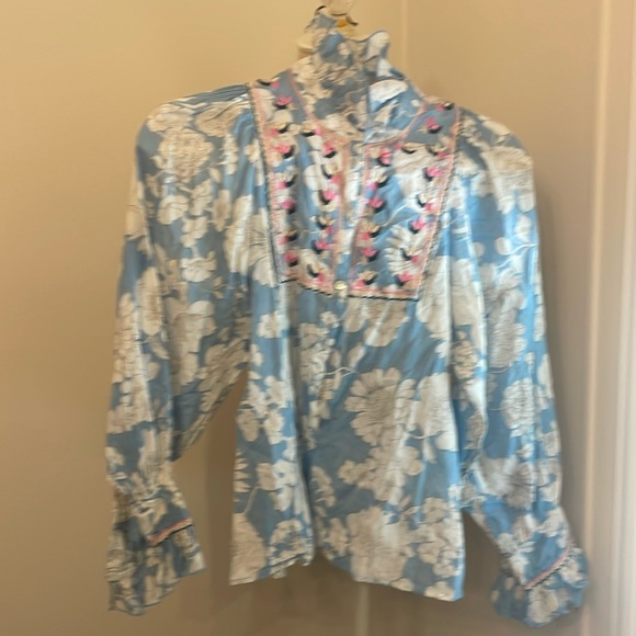 Antik Batik Blouse Size XS - Picture 1 of 6